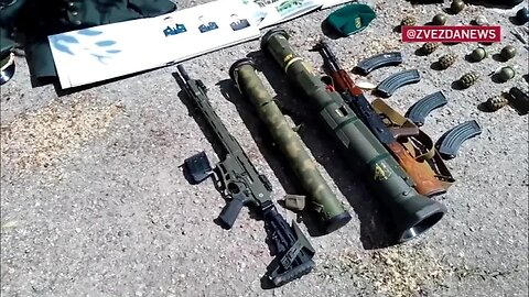 ‼️🇷🇺Схрон с иностранным оружием обнаружили российские военные на территории погранчасти #донбасс