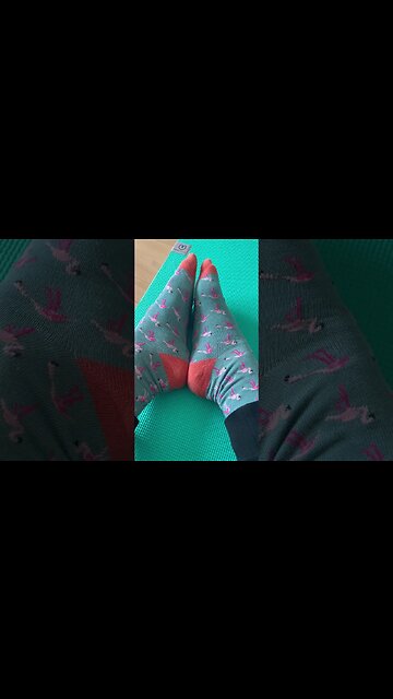 Flamingo Socks Day…