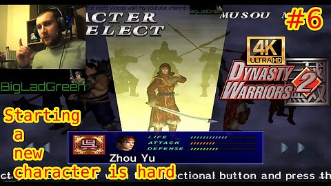 Dynasty Warriors 2 Zhou Yu Mission 1: Yellow Turban Rebellion