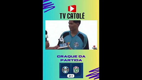 Destaque da partida entre Grêmio x Stúdio É10