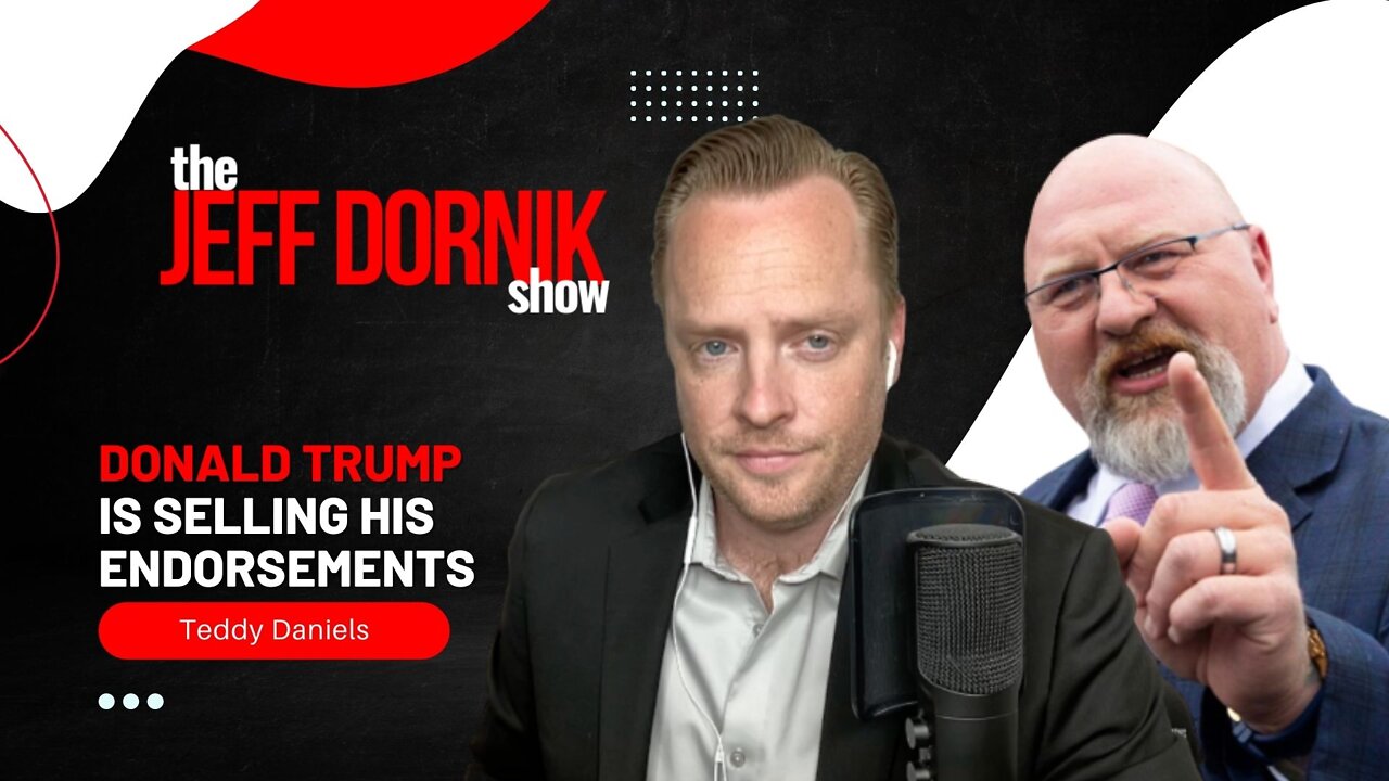 Teddy Daniels Calls Out the Pay-to-Play Scheme with Trump’s Endorsements