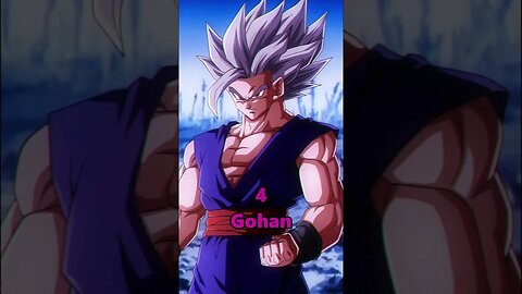 Top 10 Strongest Dragon Ball Saiyans Ever