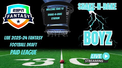 NFL FANTASY DRAFT W/ THE BOYZ #LIVE #LIVESTREAM #ESPN #ESPNFANTASY