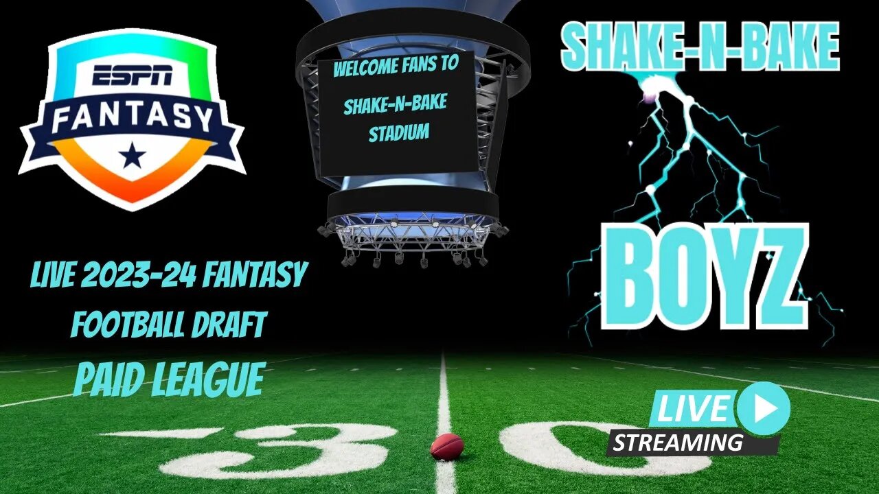 NFL FANTASY DRAFT W/ THE BOYZ #LIVE #LIVESTREAM #ESPN #ESPNFANTASY