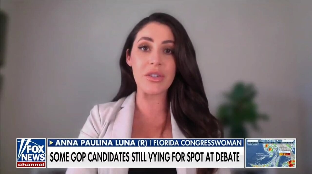 Rep Anna Paulina Luna: Trump's Making The Right Decision Not Going To Debate