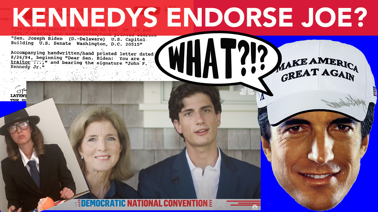 Vincent Fusca watches Kennedys Endorse Joe Biden