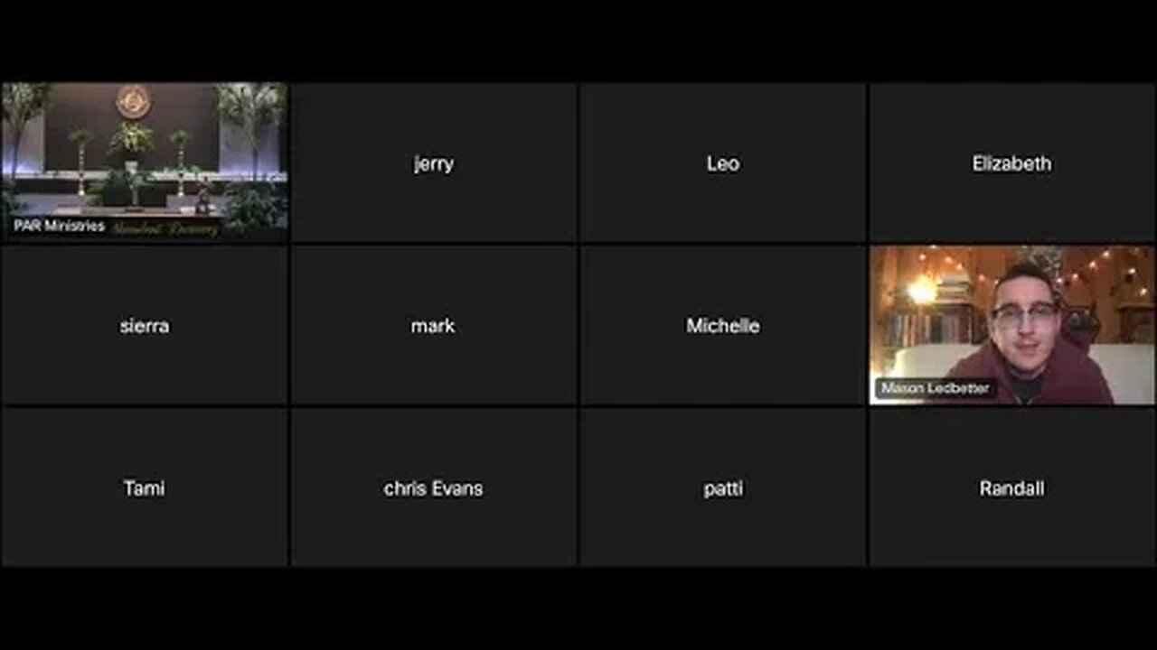 My Testimony in Front of PAR Virtually via WebEx