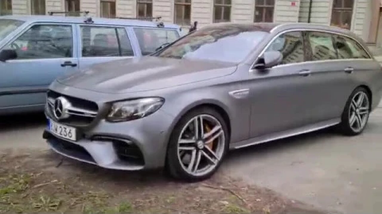 Lovely Mercedes E63S 4-Matic+ Estate Selenite Grey Magno. Faster than Audi RS6 and B5 BiTurbo? [8k]