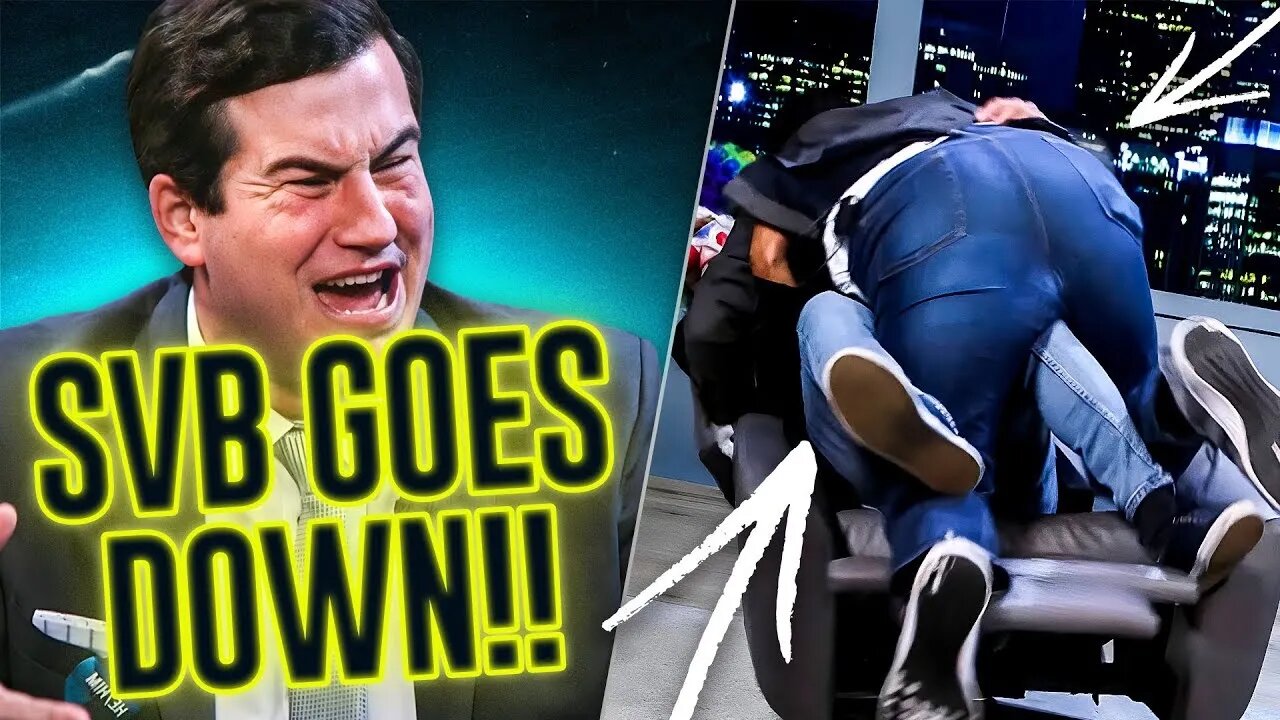 CEO of Silicon Valley Bank ATTACKED During Live Interview