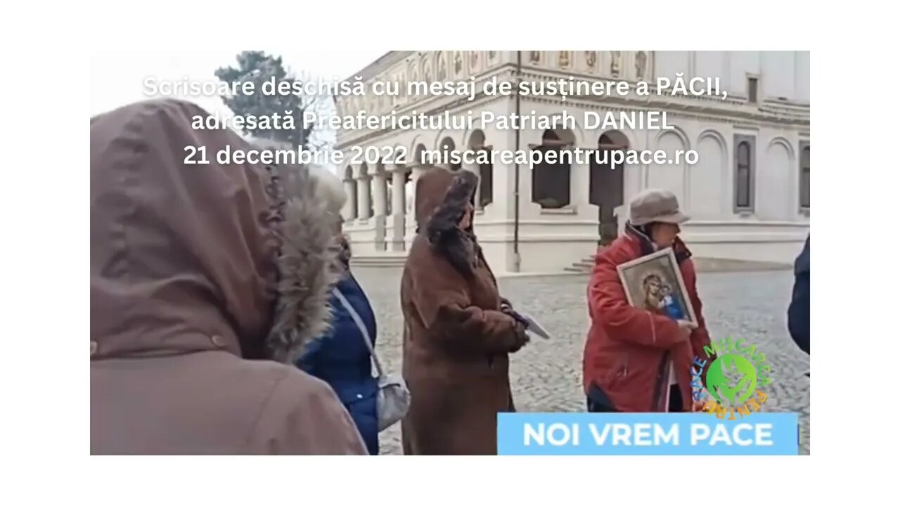Scrisoare deschisă adresată Părintelui Daniel, Patriarh al României