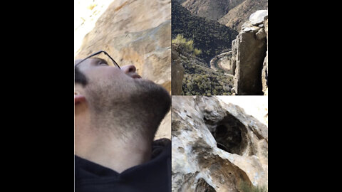 Found a cave at the top of a mountain