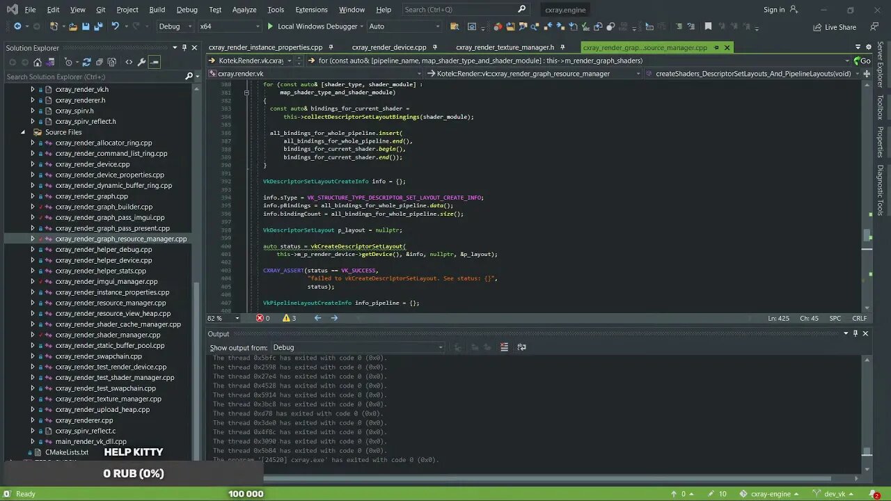 [EN/C++20/Vulkan API/HLSL] Game Engine ep. 37 - Render Graph (FrameGraph)