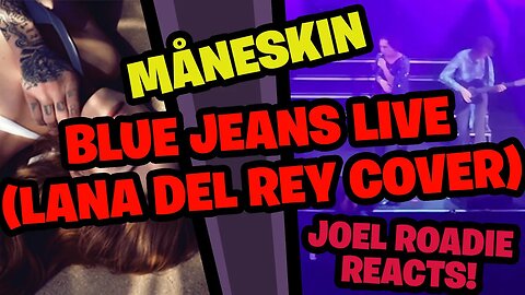 Måneskin - Blue Jeans (Lana Del Rey cover) - Hammerstein Ballroom Dec 2, 2022. NYC - Roadie Reacts
