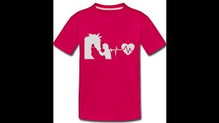 The I Love Horses Heartbeat Pulse T-Shirt You've Been Waiting For