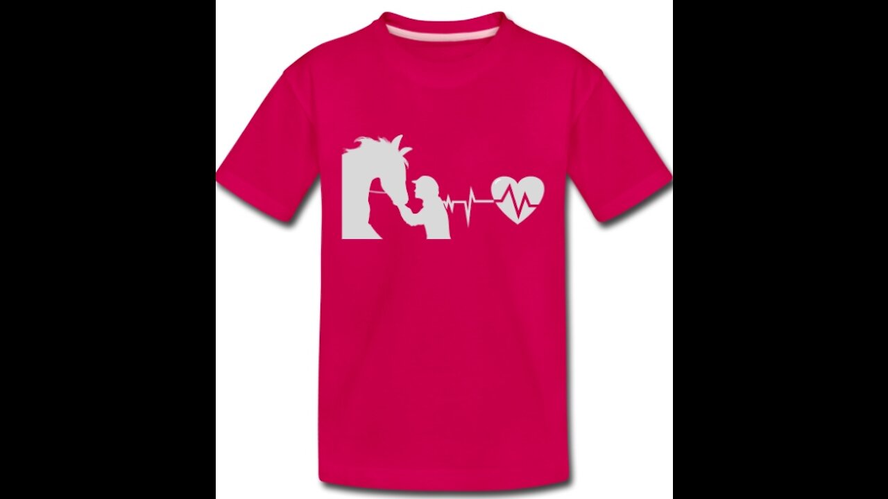 The I Love Horses Heartbeat Pulse T-Shirt You've Been Waiting For