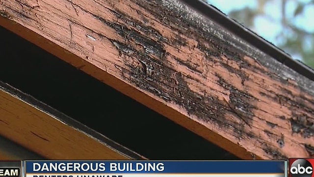 Renters were unaware how dangerous the building they were occupying was