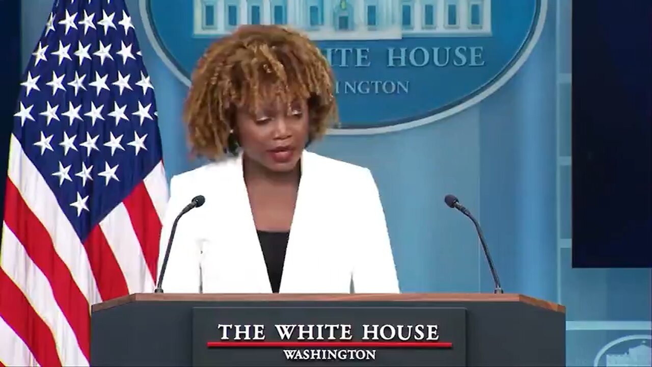 Karine Jean-Pierre has jokes