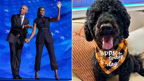 Sunny Joins the Obamas for Thanksgiving
