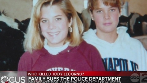 Family of Jody LeCornu sues police department over investigation of murder case