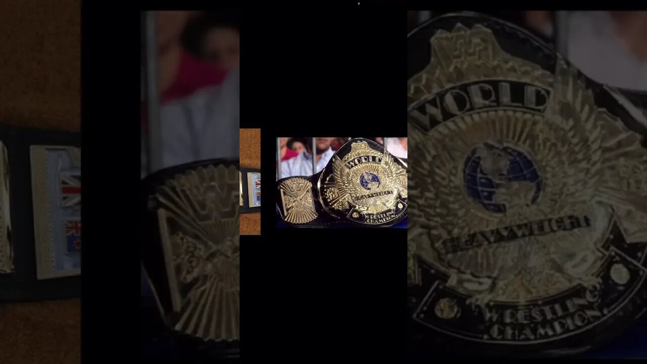 Top 5 WWE Title Designs Of All Time! #shorts