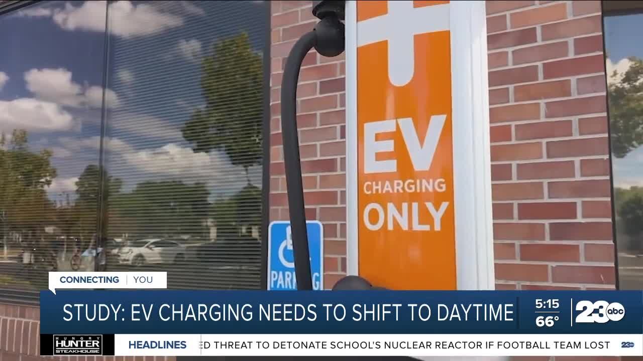 According to studies, electric vehicle charging needs to shift to daytime