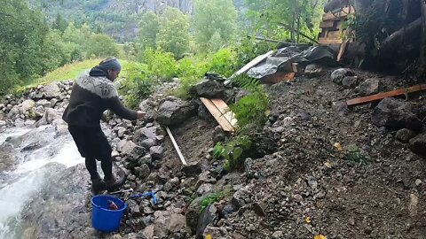 Building the steps to Midgard