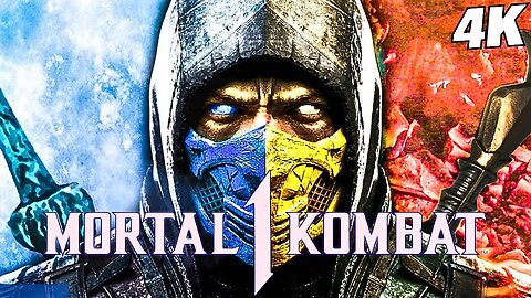 Sub-Zero & Scorpion Join Forces - MK1 Scorpion Arcade Ladder Run | 4k 60FPS