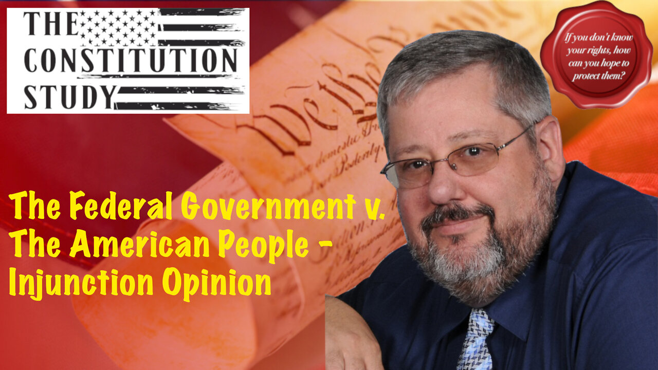 302 - The Federal Government v. The American People - Injunction Opinion