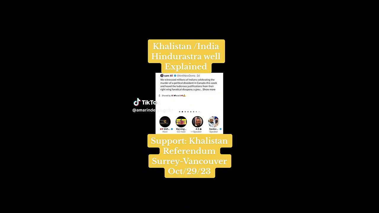 Where’s #India ‘s Hindurashtra as compared to #Khalistan