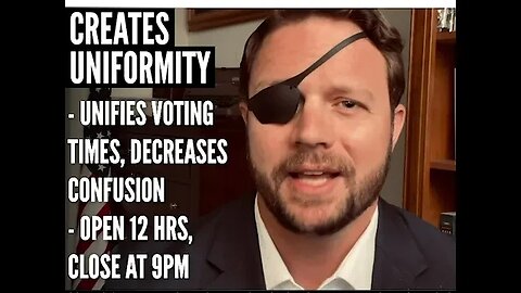 Dan Crenshaw Debunks Voter Suppression