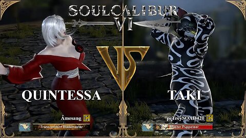 SoulCalibur VI — Amesang (Quintessa) VS peTreySOAD420 (Taki) | Xbox Series X Ranked