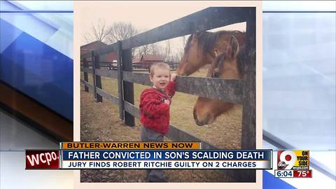 Father guilty in 4-year-old's 'scalding death'