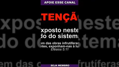 Será exposto segredo de cunho oculto.