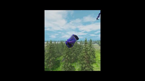 |MiniBeamNG/ Cars vs Giant Bulge #01 BeamNG.Drive #Shorts