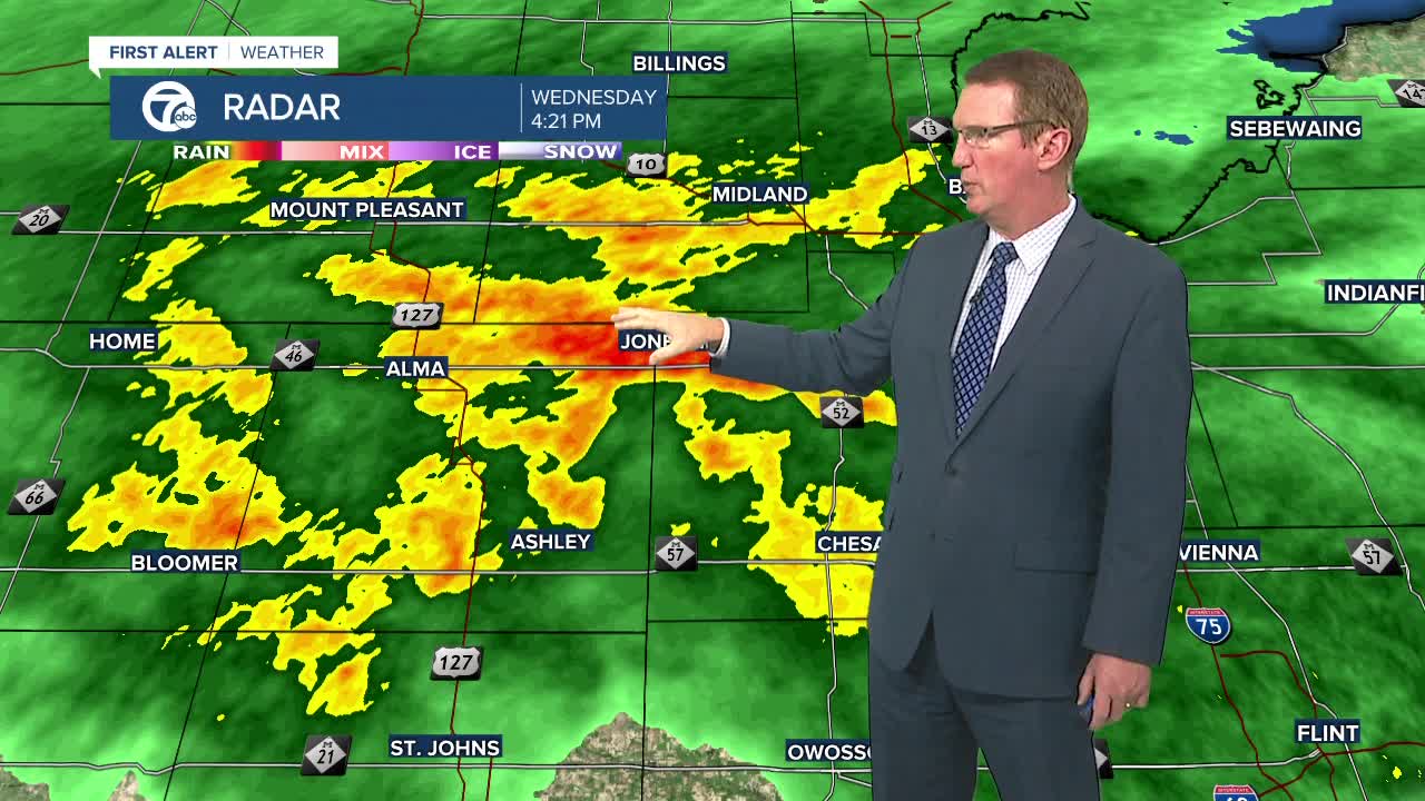 More rain tonight