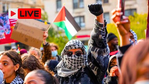 DNC LIVE | Antifa & Pro-Hamas Protests Kicking Off in Chicago