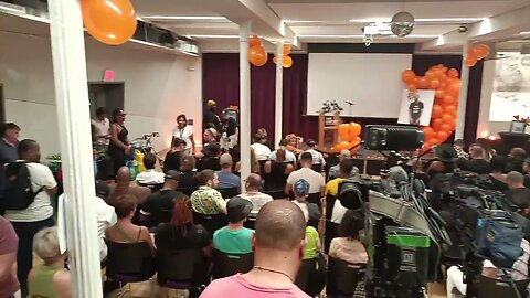 The #OsheaSibley #oshaesibley Candlelight Vigil at the @LGBTCenterNYC 8/5/23 #justiceforosheasibley