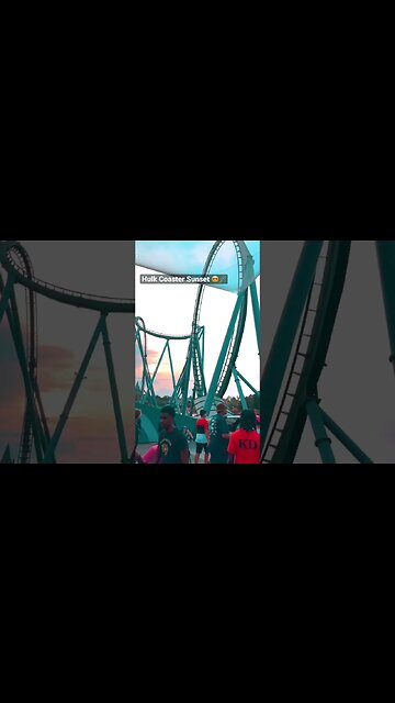 The funnest coaster to watch IMO 😍 #shorts