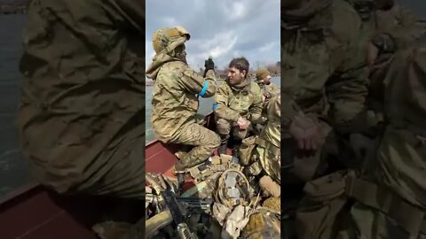 Russia Ukraine War: Archival footage of Ukrainian troops crossing to Azovstal in Mariupol #shorts