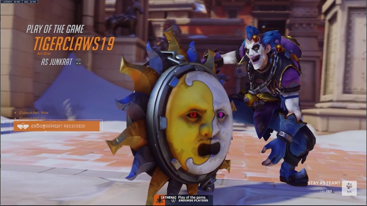 Junkrat and Bastion. If one doesn't work the other will.