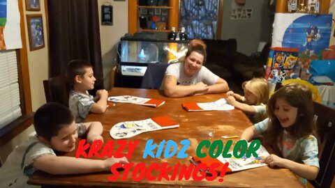 Krazy Kidz Color Stockings! | Krazy Kidz Creations