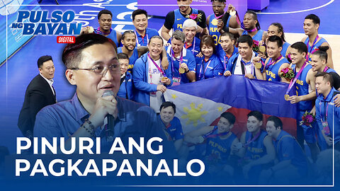 Sen. Bong Go, pinuri ang pagkapanalo ng gintong medalya ng Gilas Pilipinas sa 19th Asian Games
