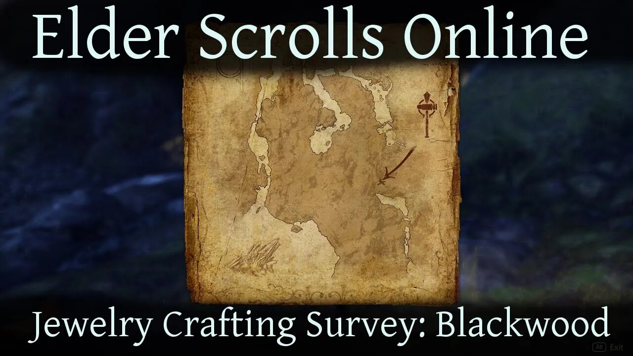 Jewelry Crafting Survey Blackwood [Elder Scrolls Online] ESO