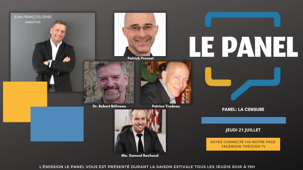 Panel sur la censure 2022-07-21