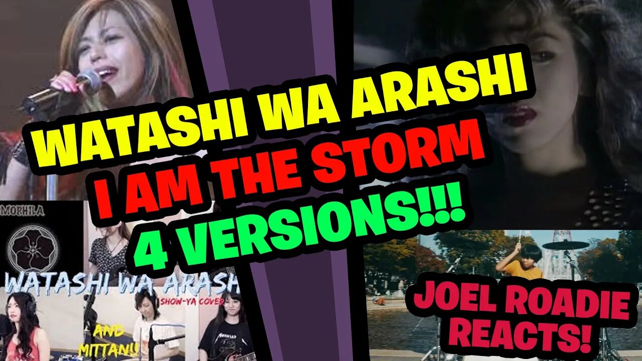 Watashi Wa Arashi (I Am the Storm ) 4 Versions! Which one's best???