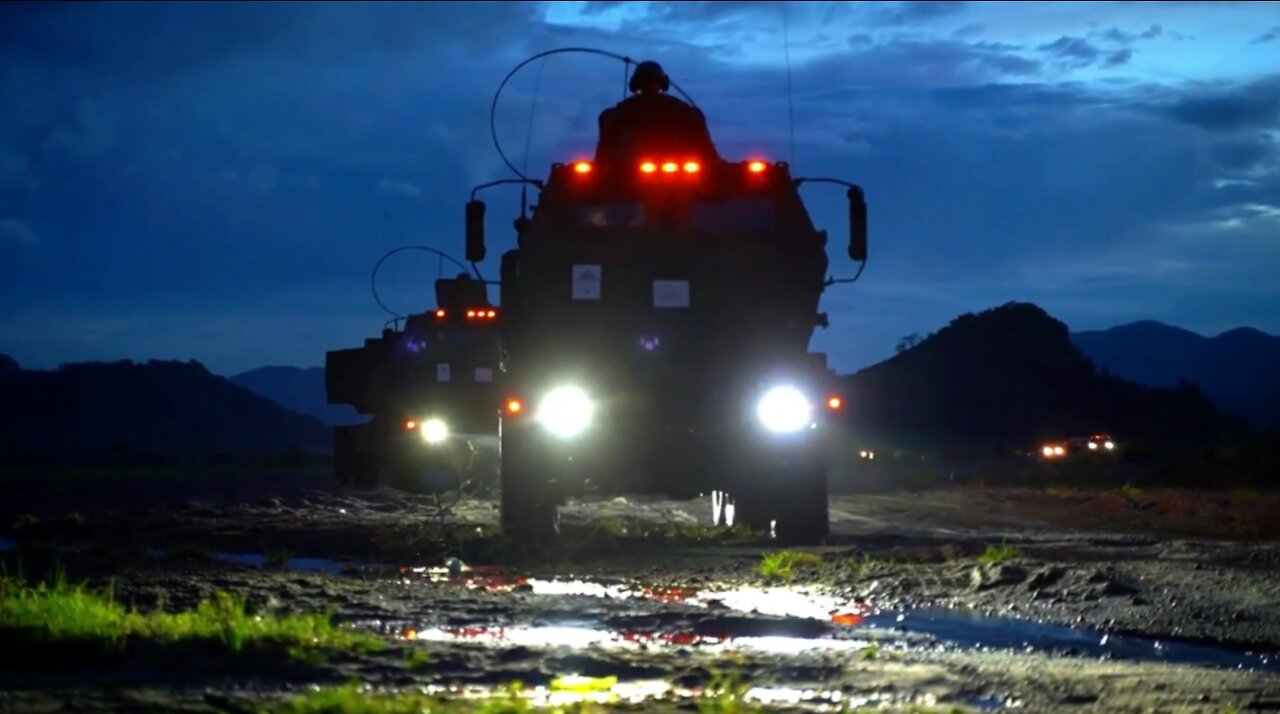 Preparation of troops and military vehicles before the joint exercise