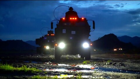 Preparation of troops and military vehicles before the joint exercise