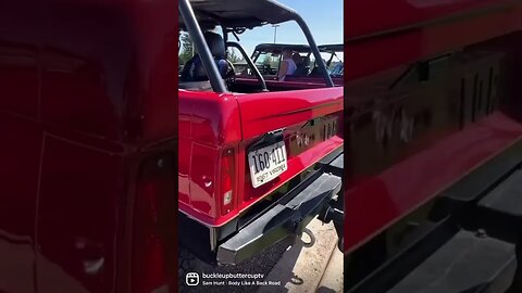 Driving Vintage Ford Bronco for the first time