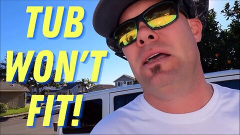 Day One | Shower Tub Combo Remodel and Problems Already!