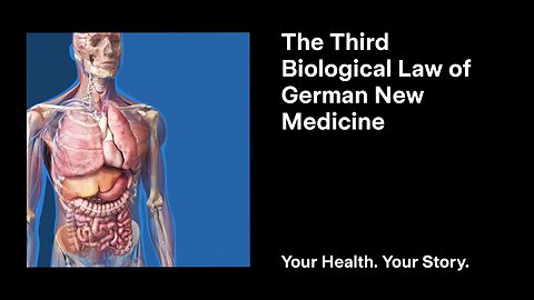 The Third Biological Law of German New Medicine